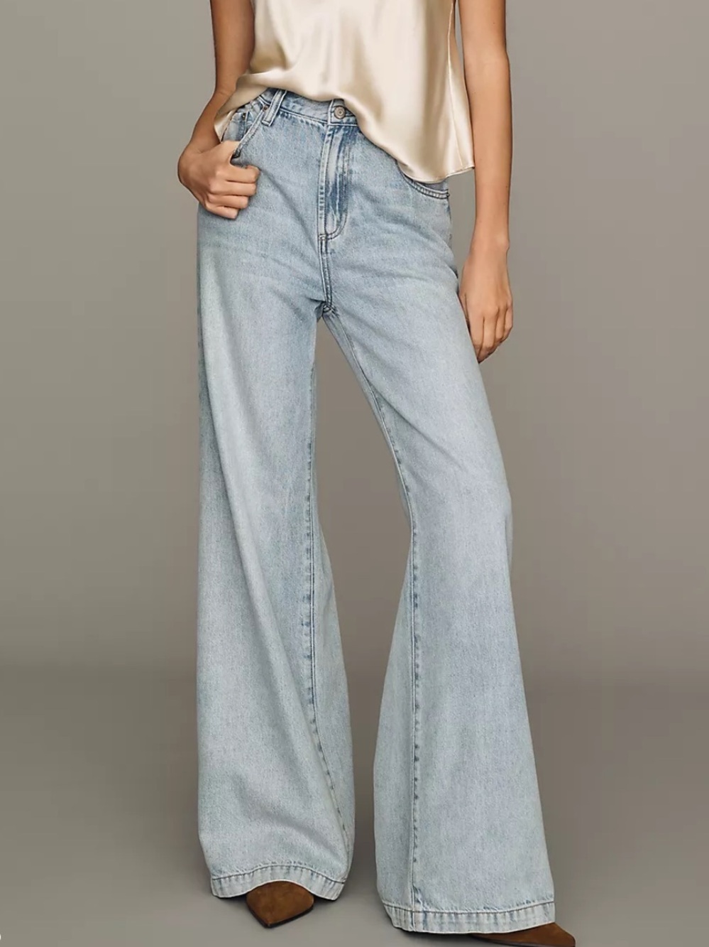 Pistola Jadyn High-Rise Wide-Leg Jeans Size 26